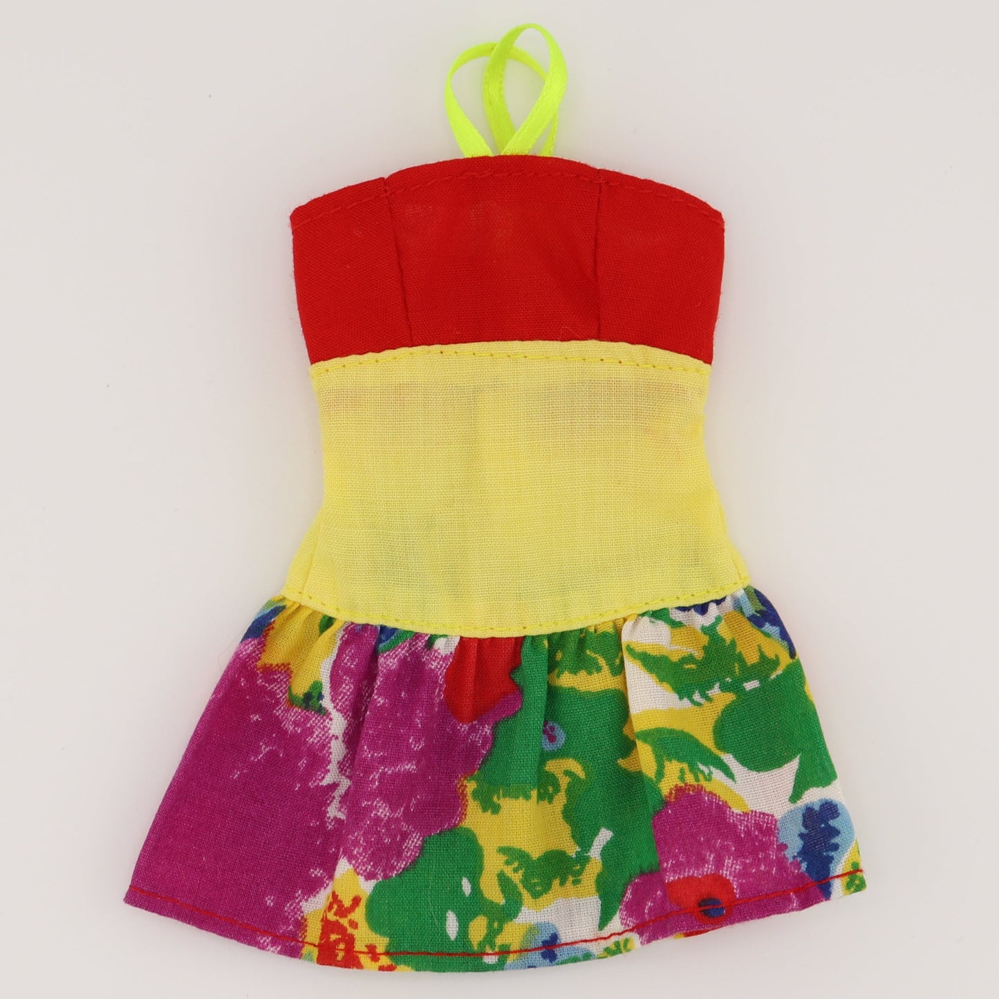 Floral Color Block Dress (1994)