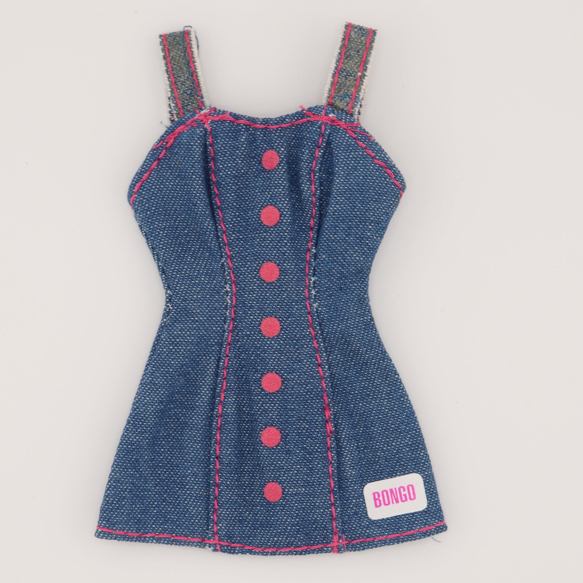 bongo denim dress Cute Fun Retro 90s Bongo Floral Print Denim Dress Size 11, Fits Like a 9/10 Amazing!