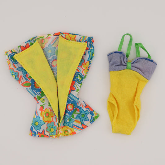 Vintage Inspired Bathing Suit for Barbie