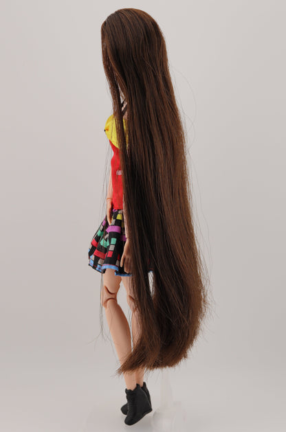 Brunette Odile Barbie on Made to Move Body Rerooted