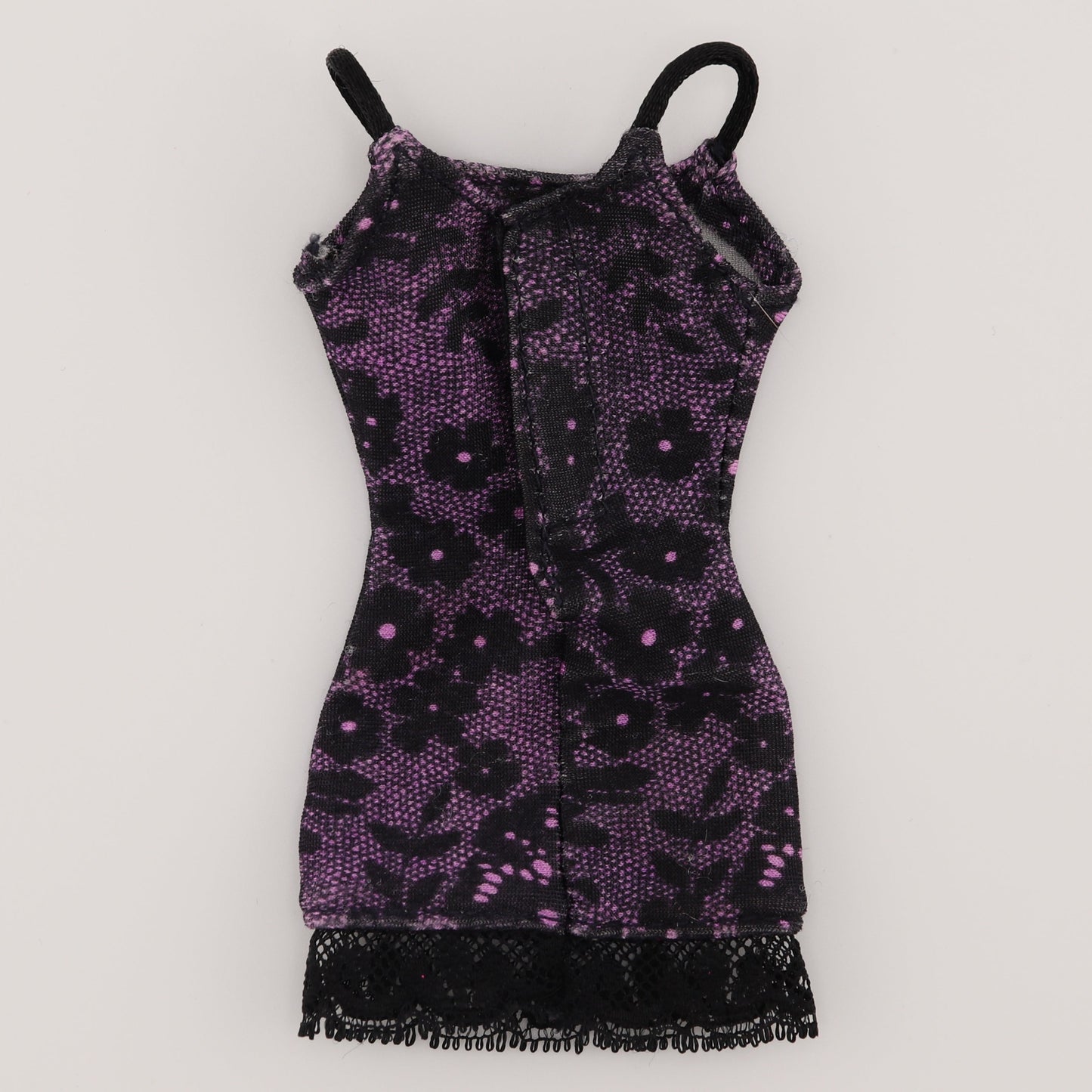 Posh Spice Doll Purple and Black Lace Dress (1998)