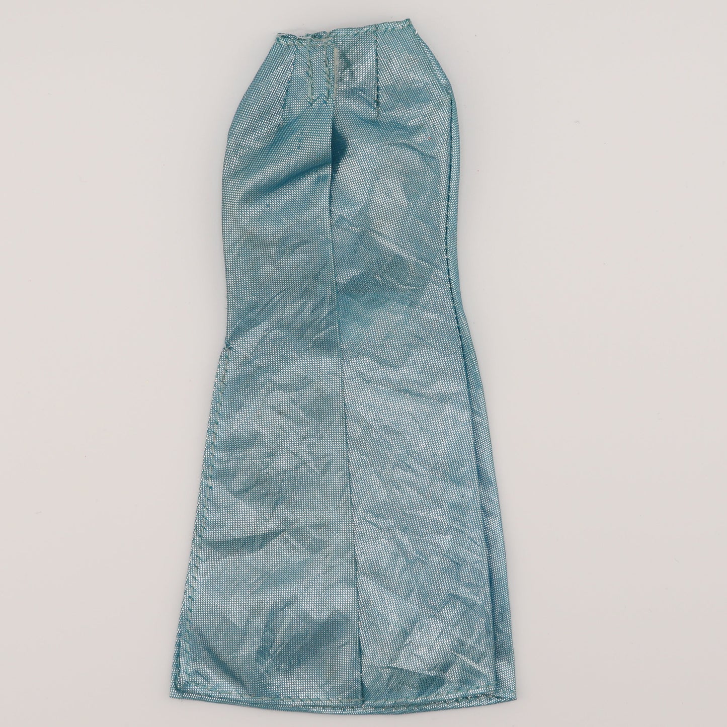 Metallic Long Blue and Silver Skirt