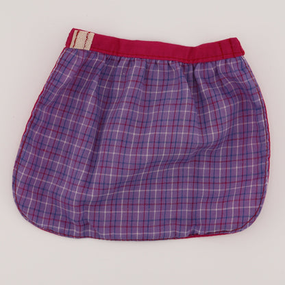 Fuschia and Purple Plaid Skirt