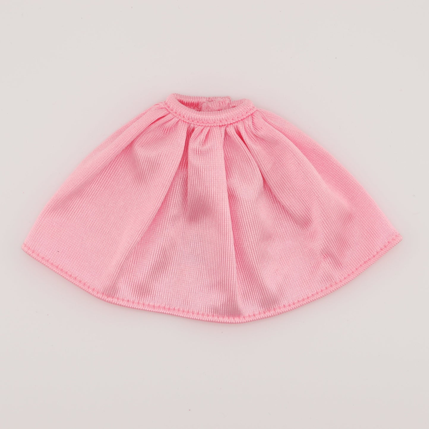 Baby Pink Faux Satin Skirt