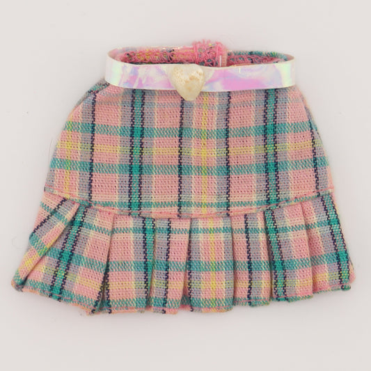 Pink and Blue Plaid Fashion Avenue Skirt (1997)