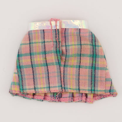 Pink and Blue Plaid Fashion Avenue Skirt (1997)