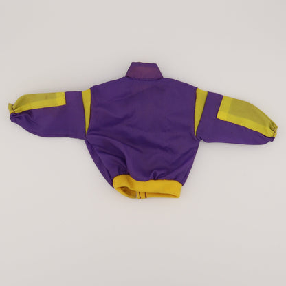 Ken's Active Wear Purple & Yellow Windbreaker Jacket (1990)