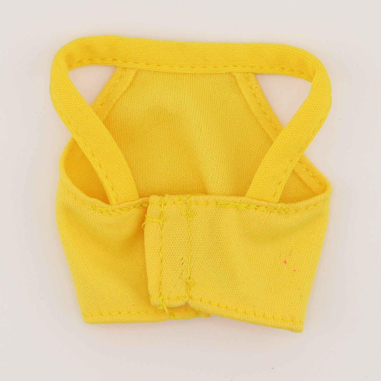 Yellow Barbie Crop Top