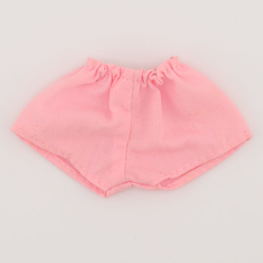 Pink Cotton Blend Barbie Shorts