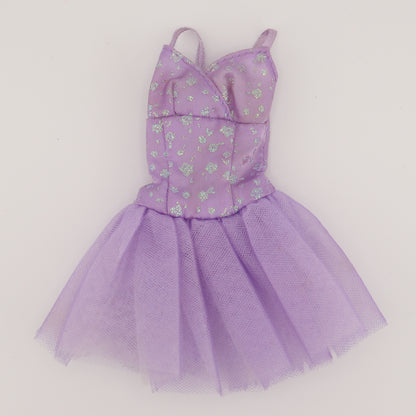 Purple Iridescent Sparkle Barbie Ballet Star Dress (2003)