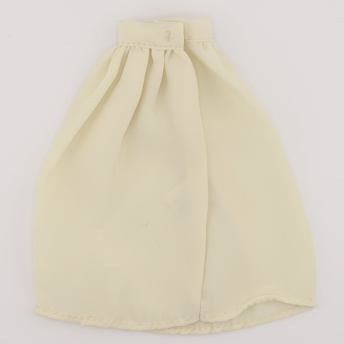 Vintage 80s Off White Barbie Skirt