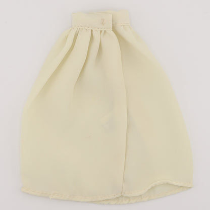 Vintage 80s Off White Barbie Skirt