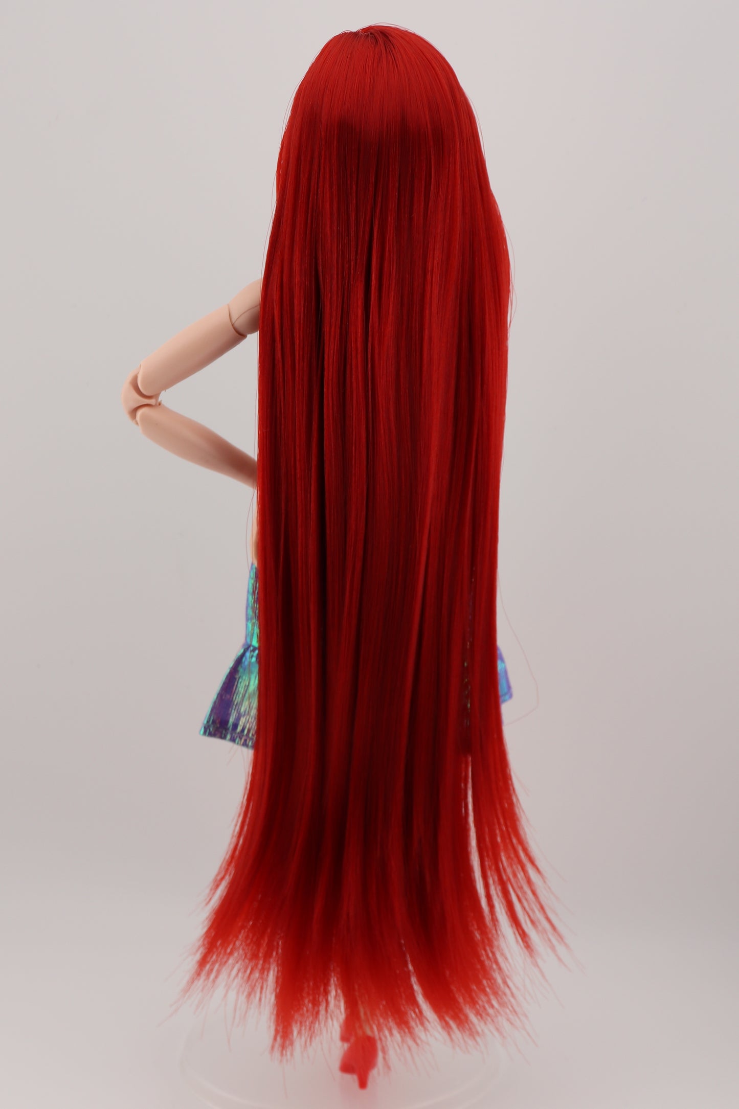 Barbie as Ariel The Little Mermaid Custom Rerooted Red Hair Odile