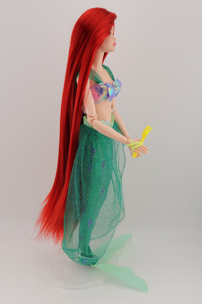 Barbie as Ariel The Little Mermaid Custom Rerooted Red Hair Odile