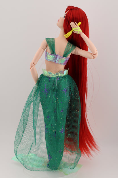 Barbie as Ariel The Little Mermaid Custom Rerooted Red Hair Odile