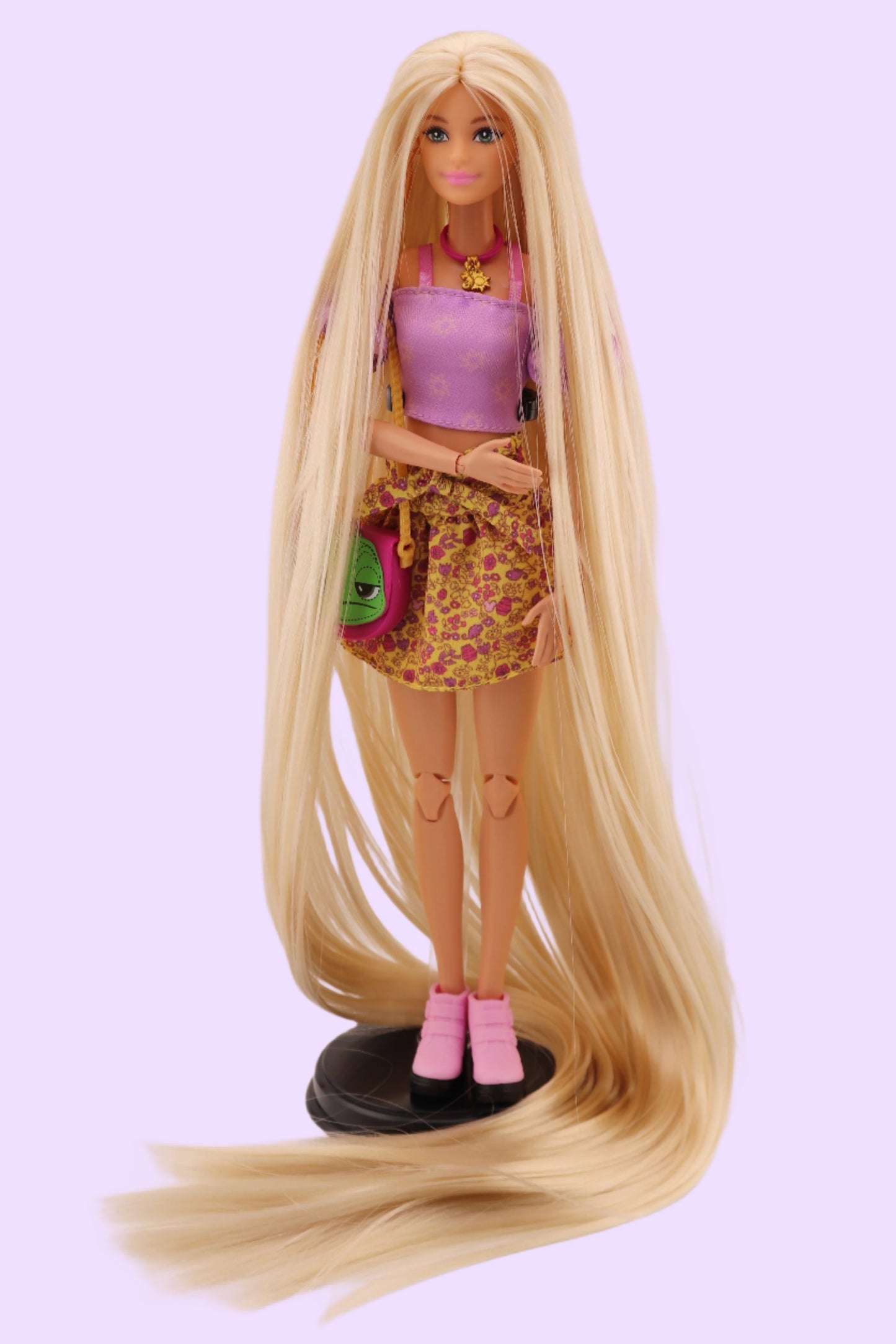 Rapunzel Inspired Custom Barbie Doll OOAK