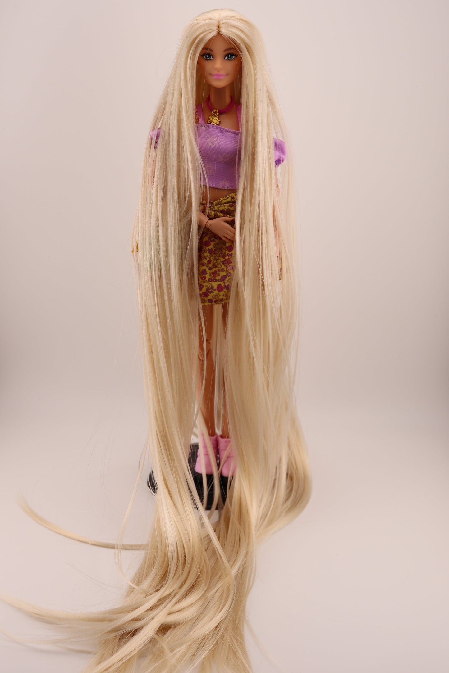 Rapunzel Inspired Custom Barbie Doll OOAK