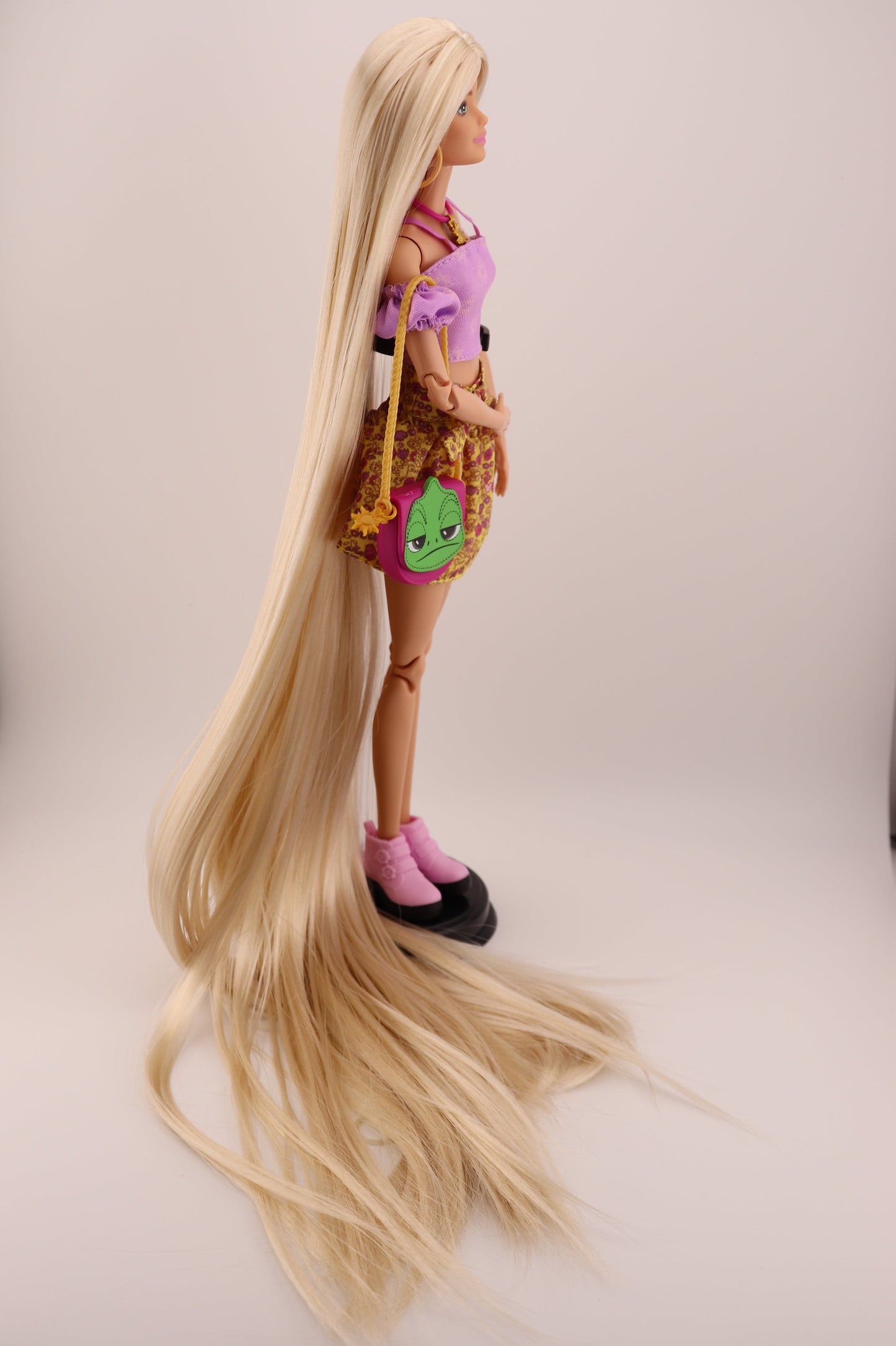 Rapunzel Inspired Custom Barbie Doll OOAK