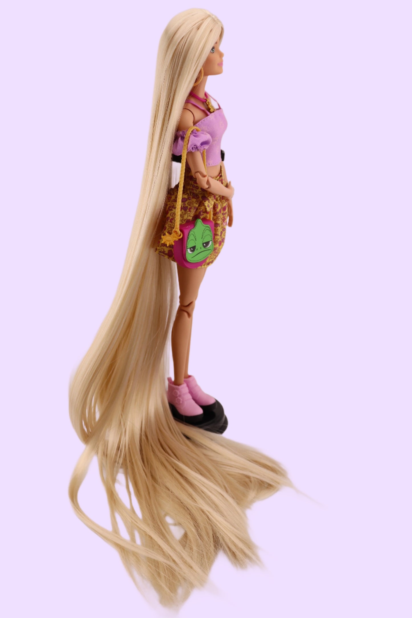 Rapunzel Inspired Custom Barbie Doll OOAK