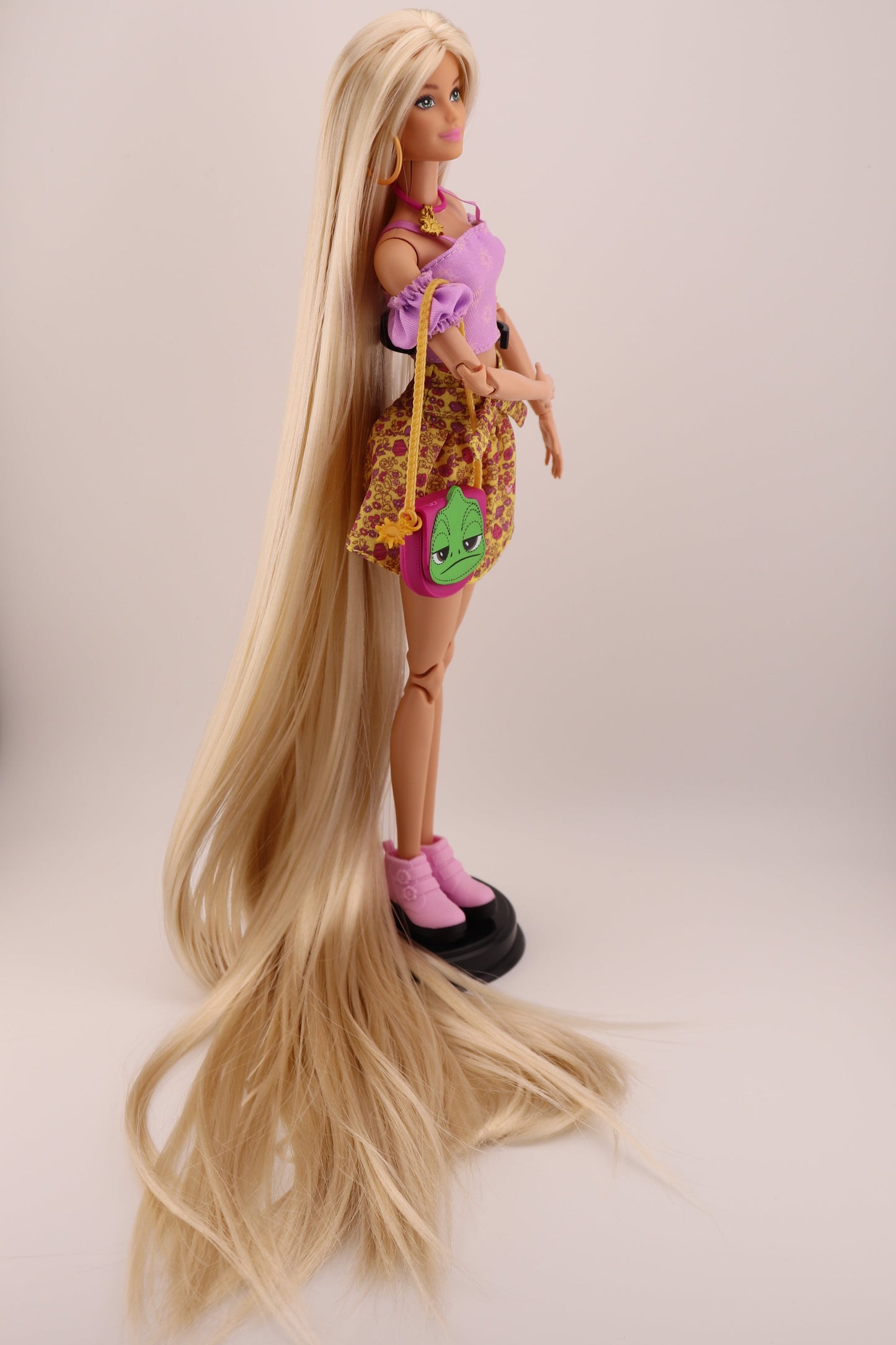 Rapunzel Inspired Custom Barbie Doll OOAK