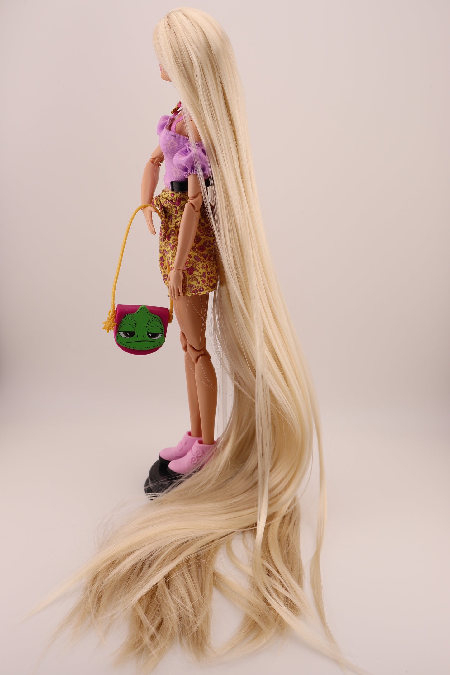 Rapunzel Inspired Custom Barbie Doll OOAK