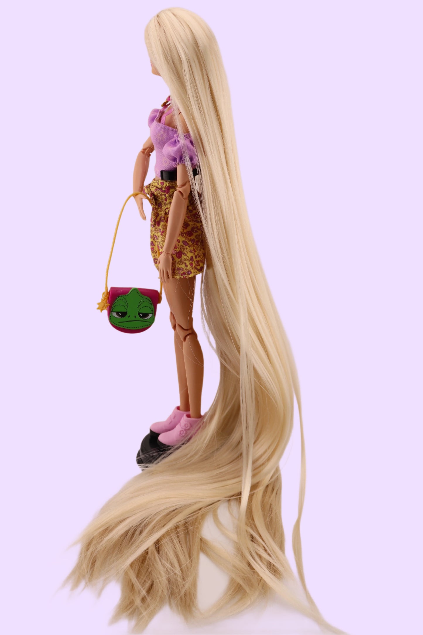 Rapunzel Inspired Custom Barbie Doll OOAK