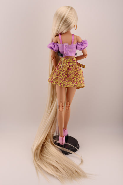 Rapunzel Inspired Custom Barbie Doll OOAK