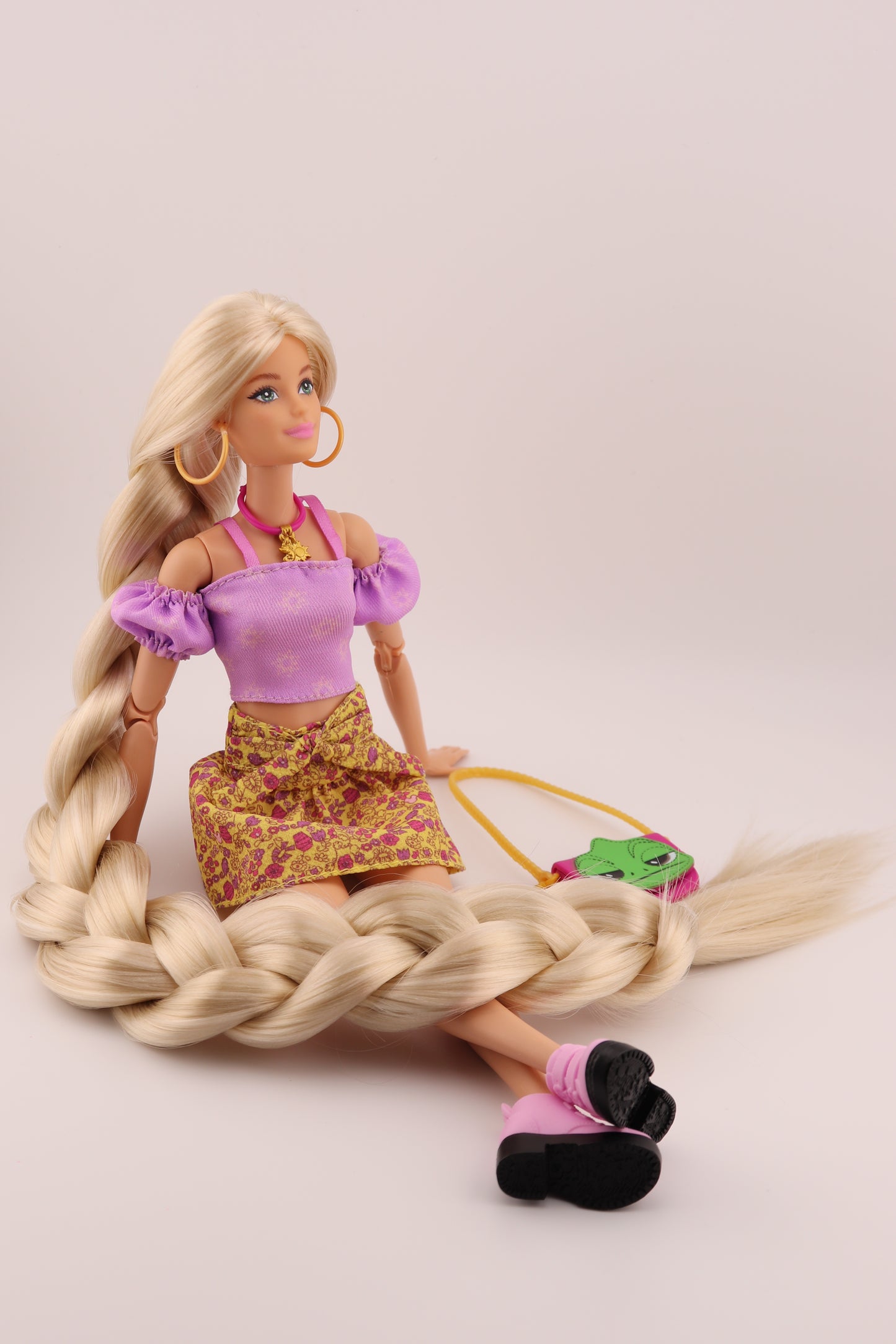 Rapunzel Inspired Custom Barbie Doll OOAK