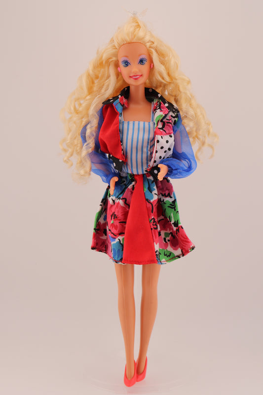 Teen Talk Barbie with Curly Blonde Hair (1991)