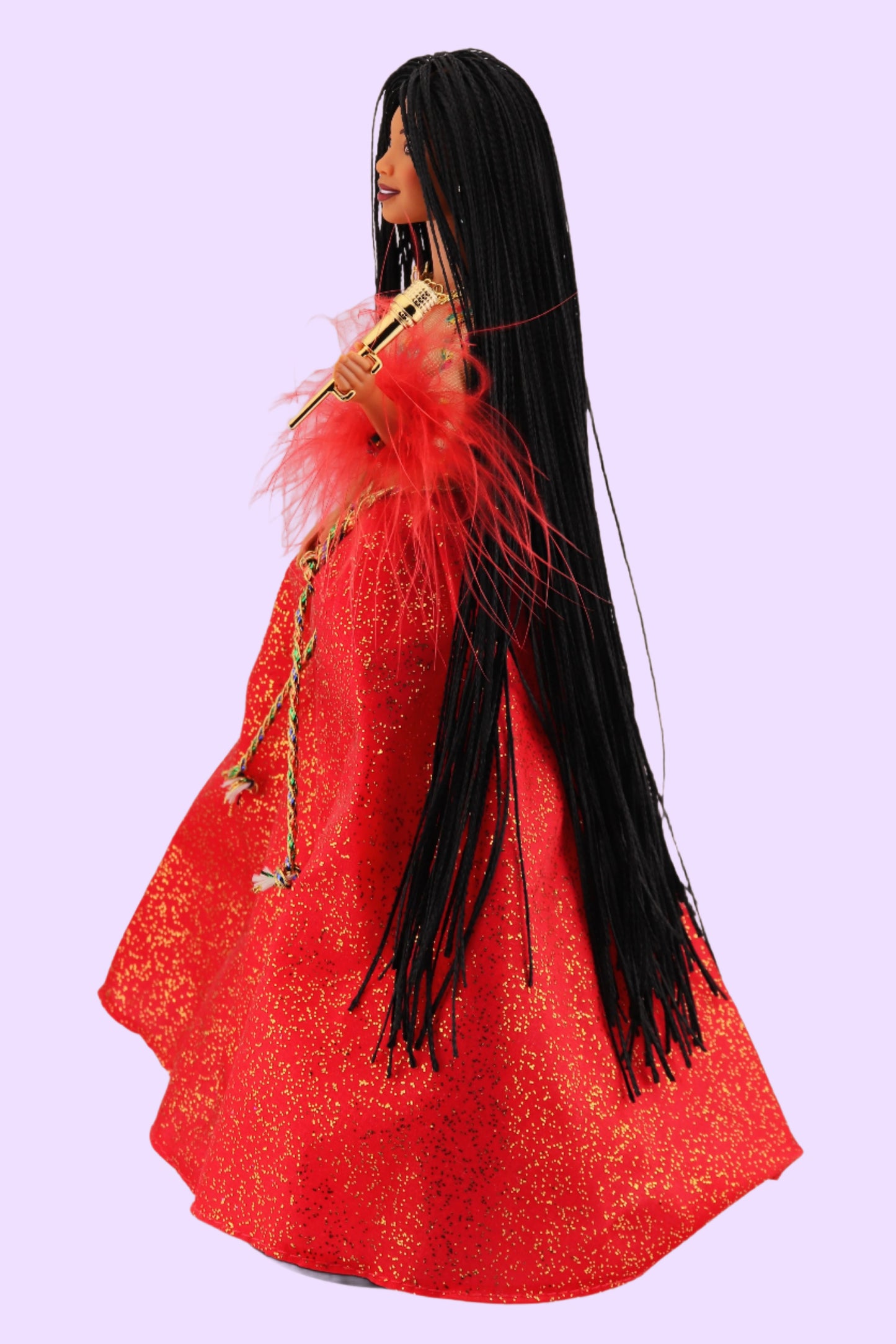 Rerooted Brandy Singing Holiday Christmas Barbie (2000)