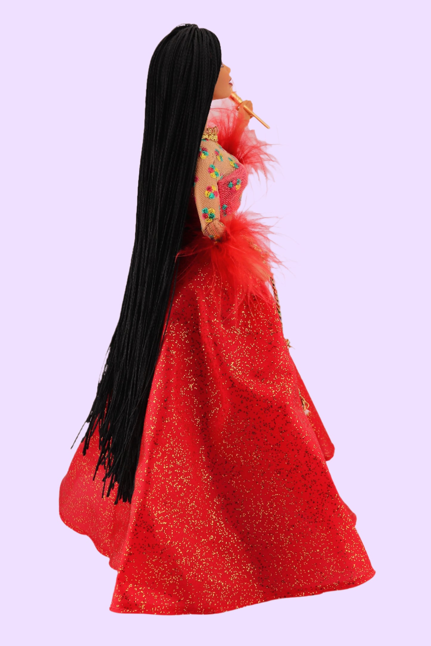 Rerooted Brandy Singing Holiday Christmas Barbie (2000)