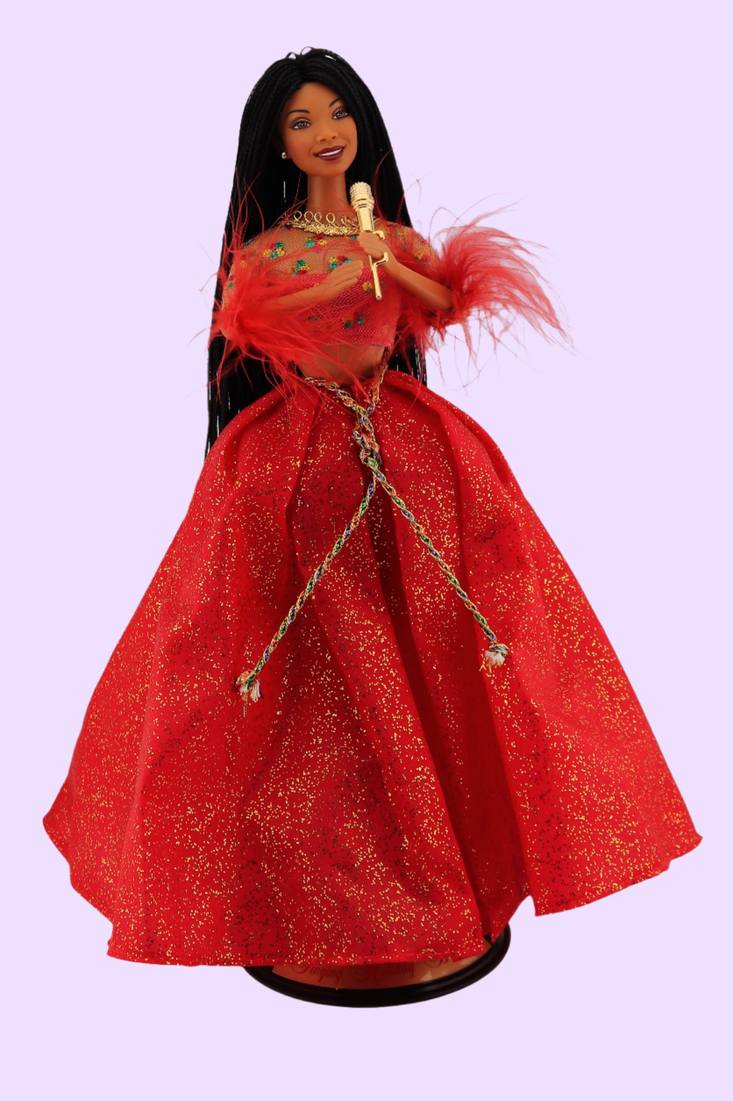 Rerooted Brandy Singing Holiday Christmas Barbie (2000)
