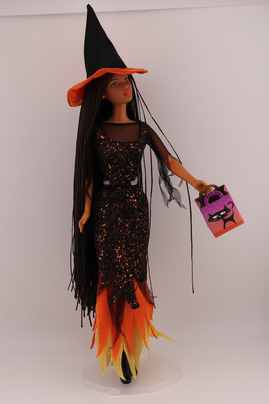 Rerooted Micro Braids Enchanted Halloween Barbie (2000)