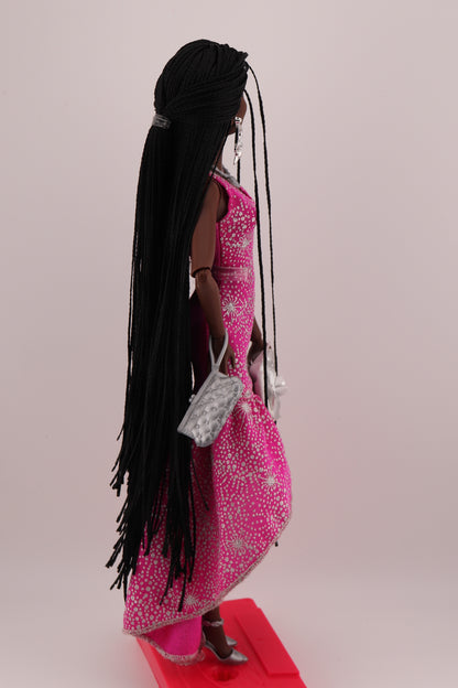 Rerooted Micro Braids Barbie Extra