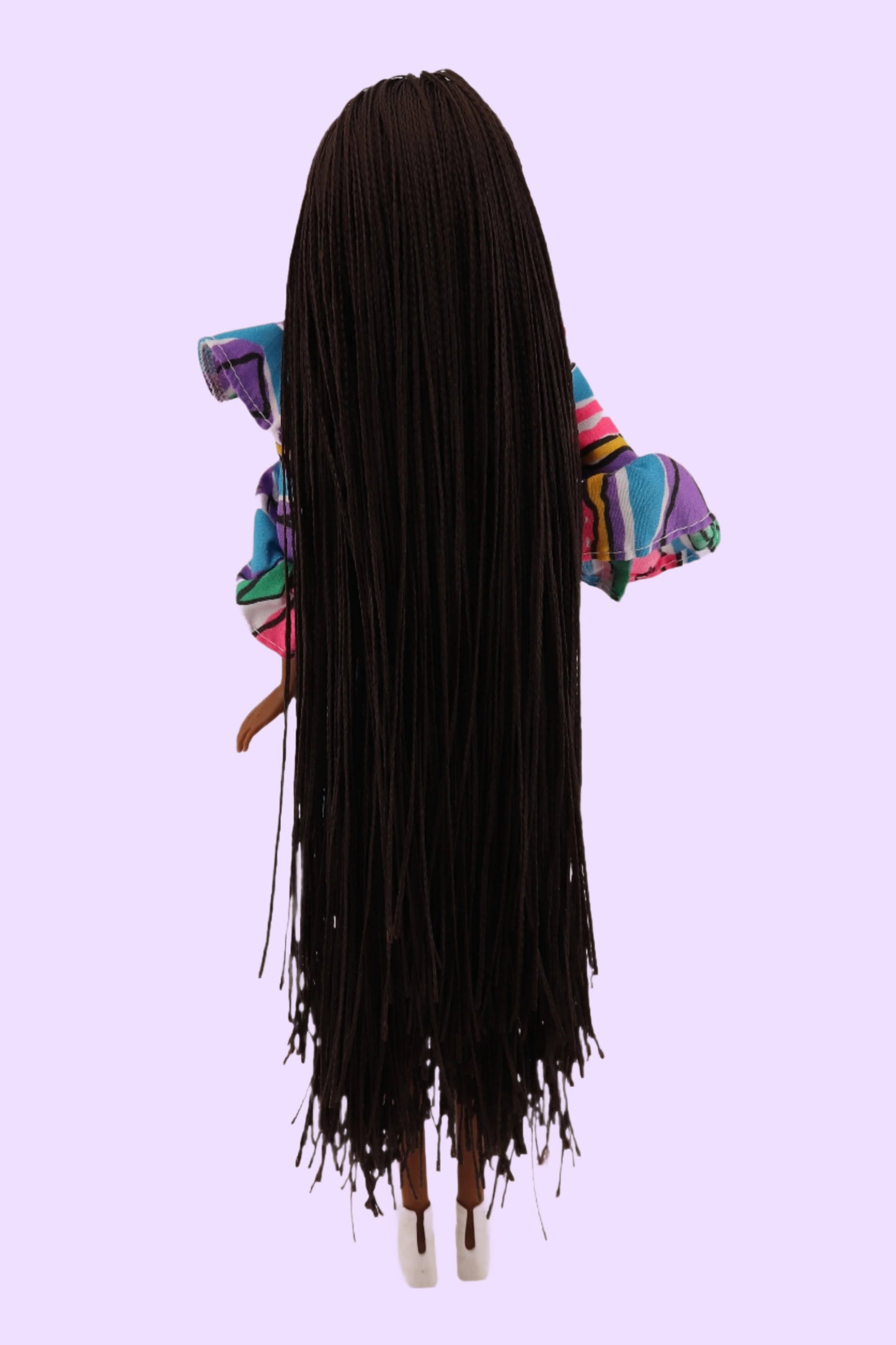 Custom OOAK Barbie with Micro Braids