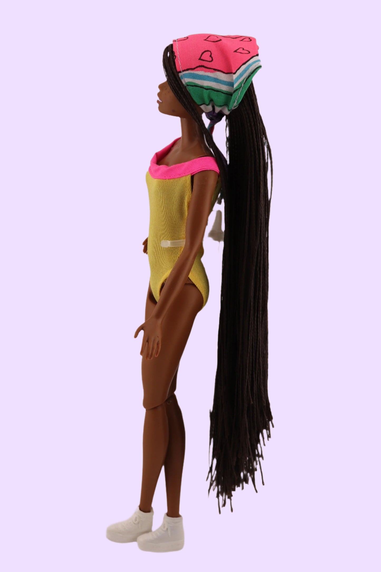 Custom OOAK Barbie with Micro Braids