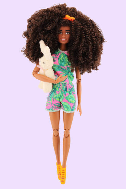 Curly One of a Kind Slumber Party Barbie