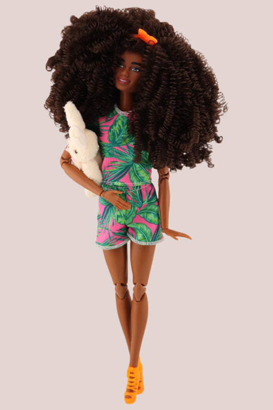 Curly One of a Kind Slumber Party Barbie