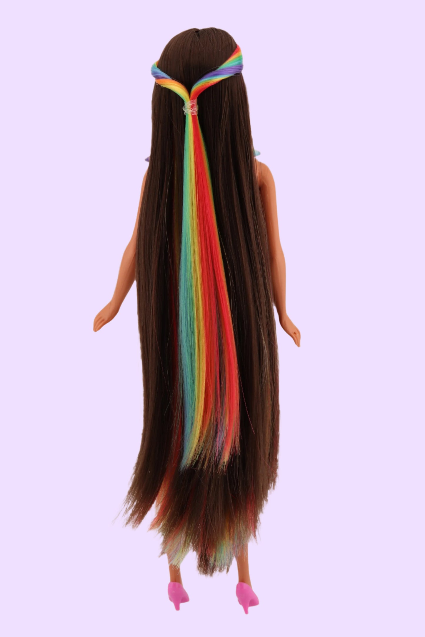 Rainbow Hair Teresa Face OOAK Barbie Doll