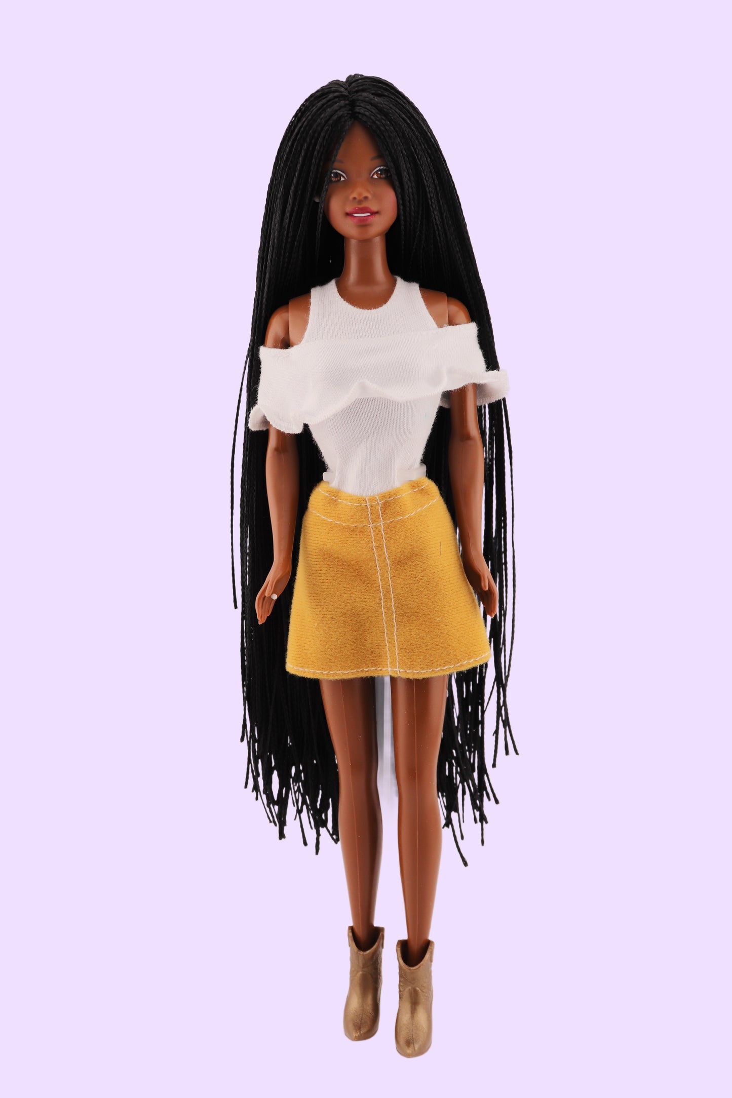 Micro-Braided 2001 Holiday Excitement Barbie