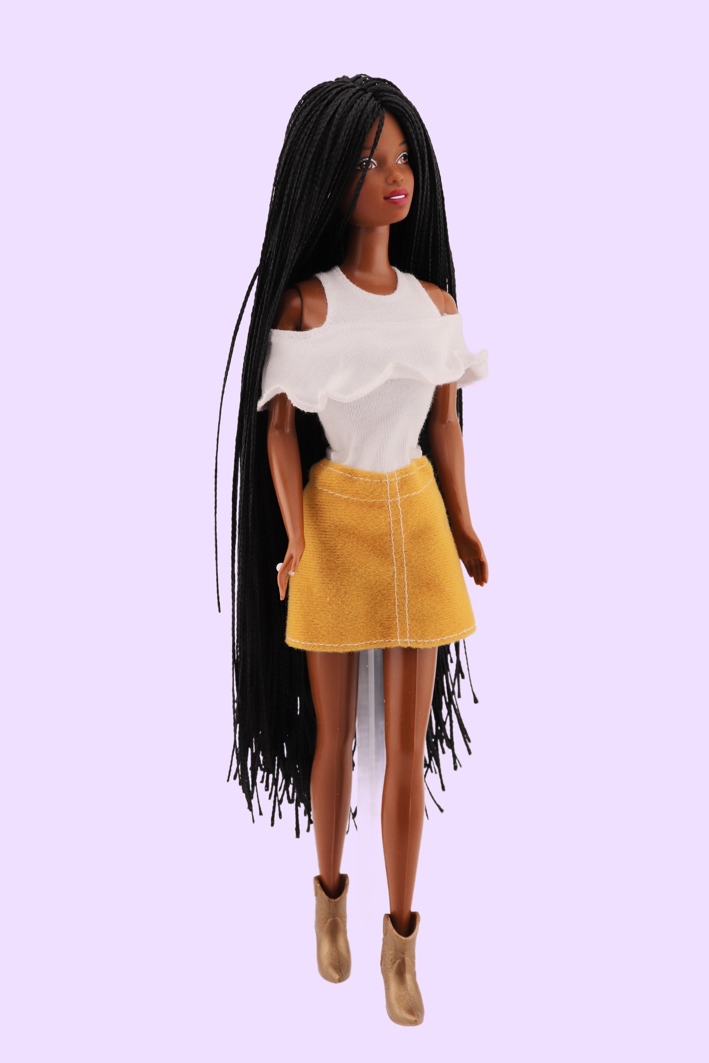 Micro-Braided 2001 Holiday Excitement Barbie