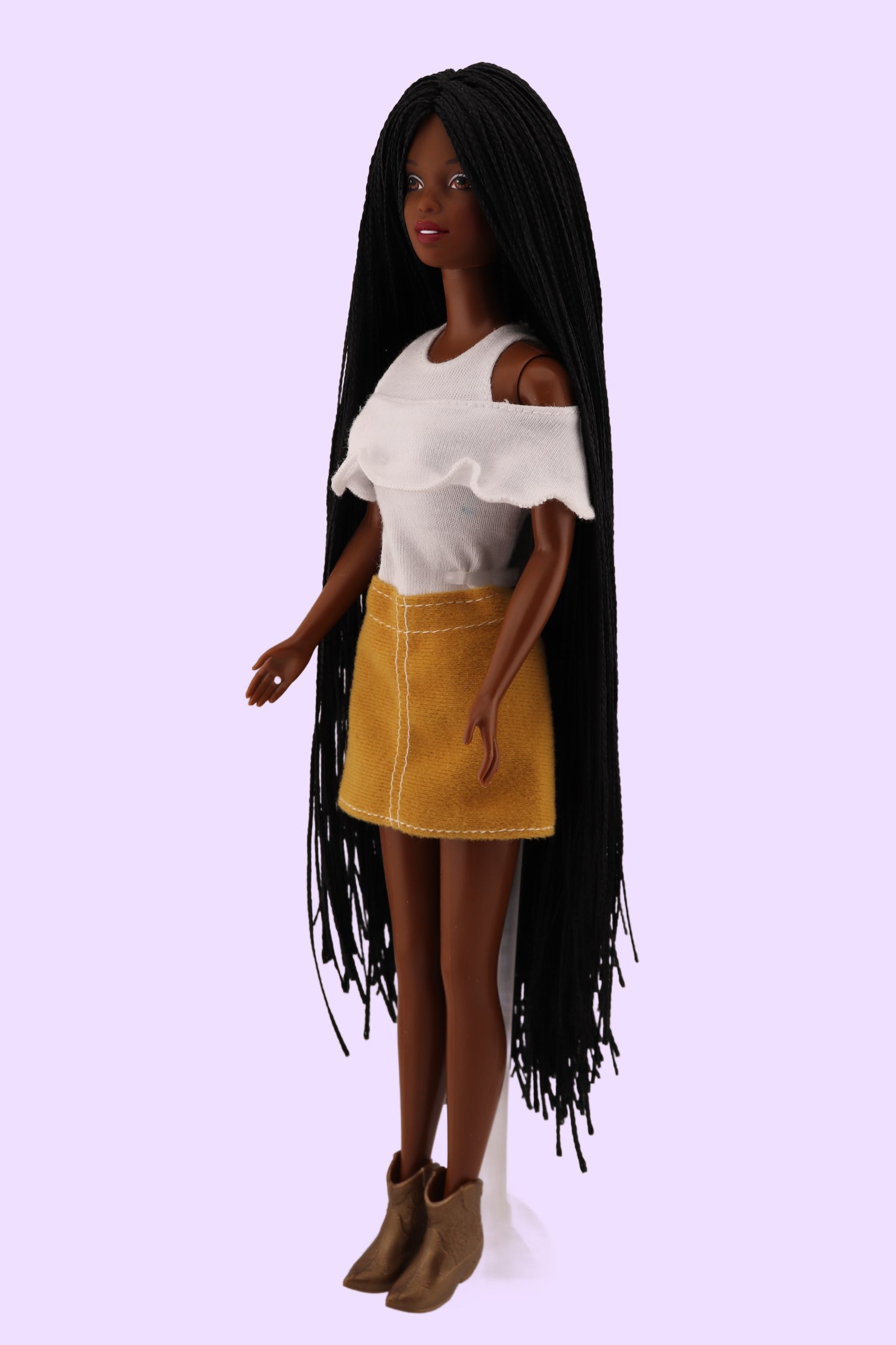 Micro-Braided 2001 Holiday Excitement Barbie