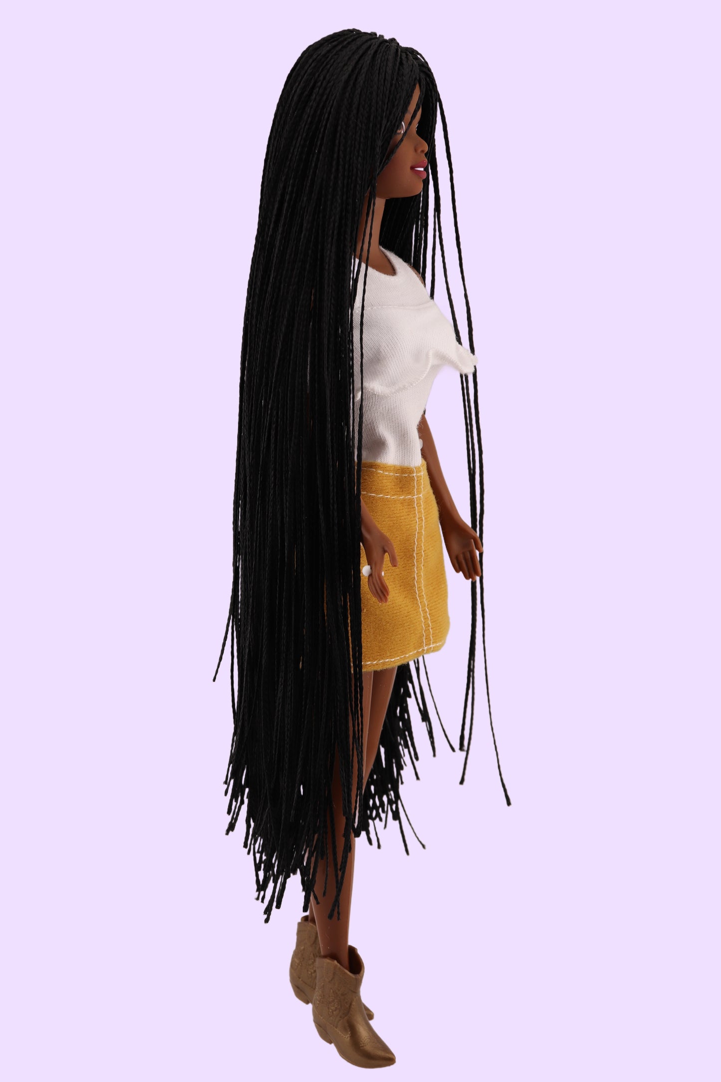 Micro-Braided 2001 Holiday Excitement Barbie