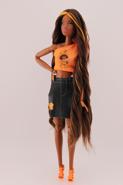 Orange Blossom Strawberry Shortcake Custom Barbie