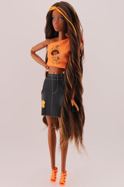 Orange Blossom Strawberry Shortcake Custom Barbie