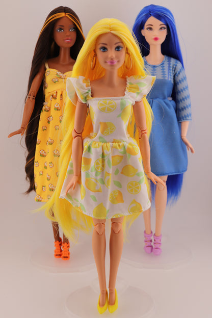 Lemon Meringue Strawberry Shortcake Custom Barbie