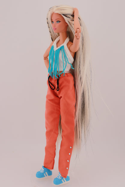 Custom One of a Kind Christina Aguilera Genie in a Bottle Barbie Doll