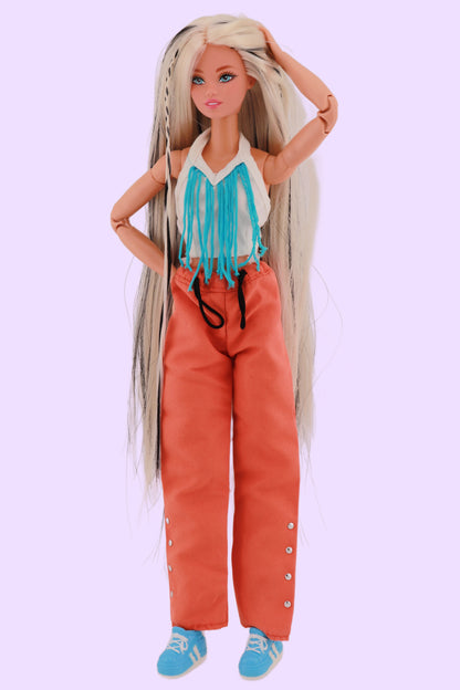 Custom One of a Kind Christina Aguilera Genie in a Bottle Barbie Doll