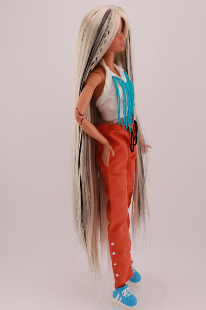 Custom One of a Kind Christina Aguilera Genie in a Bottle Barbie Doll
