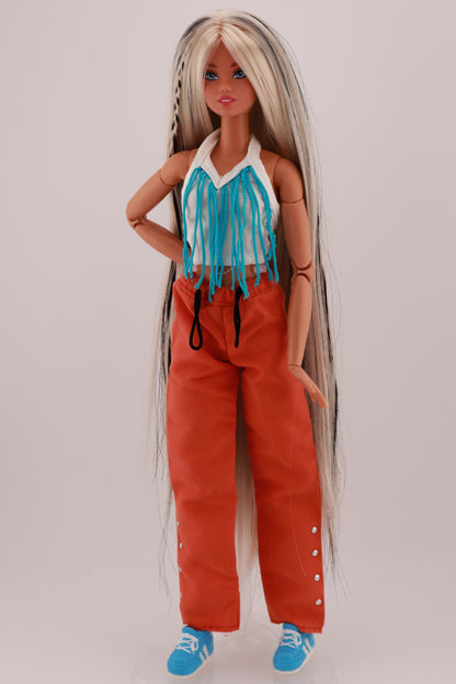 Custom One of a Kind Christina Aguilera Genie in a Bottle Barbie Doll